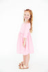 bubblegum-pink-3-4-sleeve-pocket-twirl-dress Mila & Rose - Sophia's Style-2